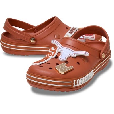  Texas Longhorns Crocs Unisex Classic Clog - Texas Orange