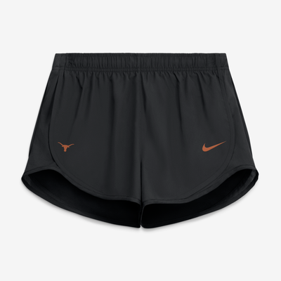 Texas Longhorns Nike Women's Tempo Mid-Rise Dri-FIT Shorts - Black