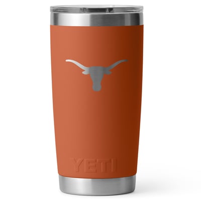 Texas Longhorns YETI 20oz. Rambler Tumbler with MagSlider Lid