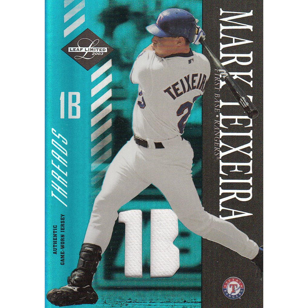 2003 Leaf Limited Threads Position #120 Mark Teixeira H