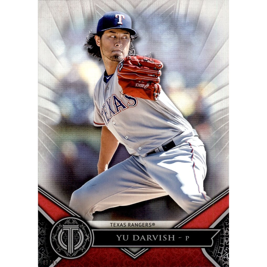 2017 Topps Tribute 5x7 #6 Yu Darvish