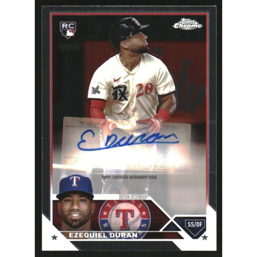 2023 Topps Chrome Update Autographs #ACED Ezequiel Duran