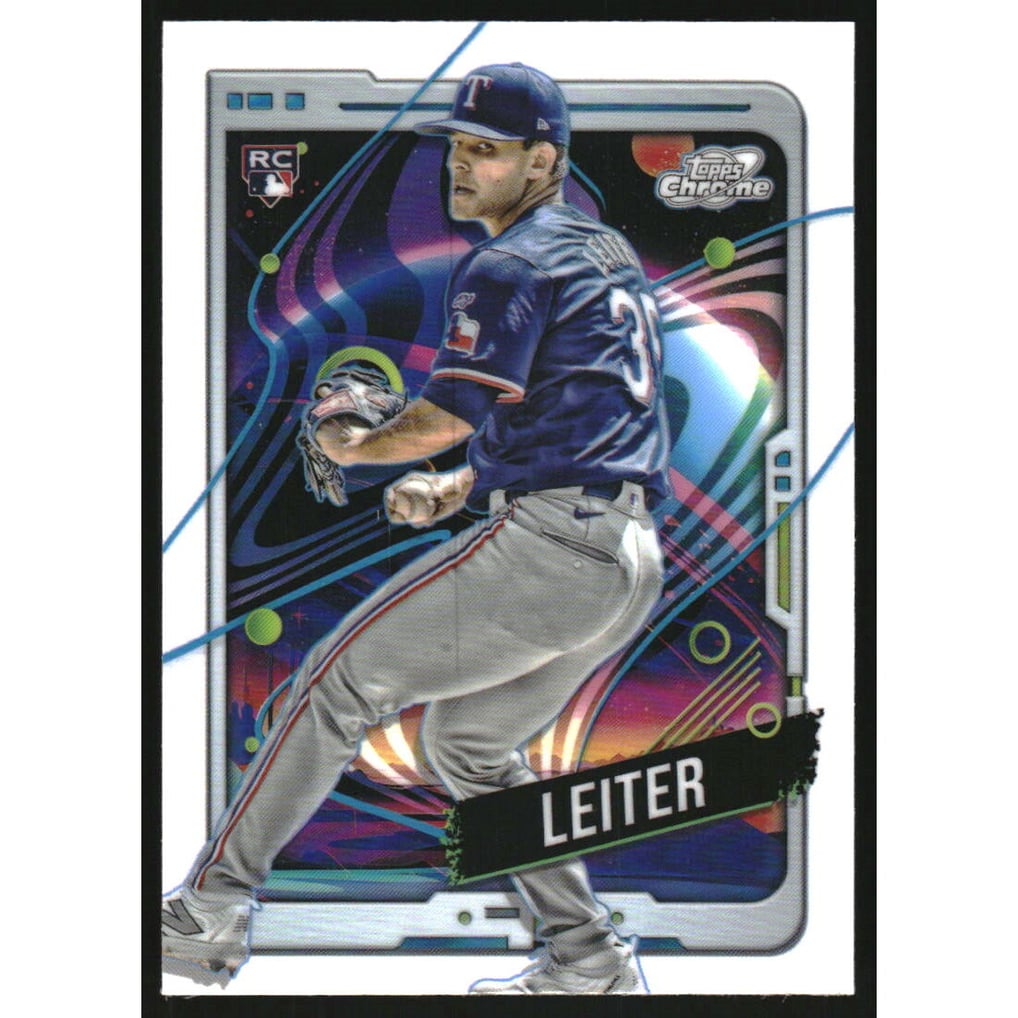 2024 Topps Cosmic Chrome White Hole Refractors #101 Jack Leiter