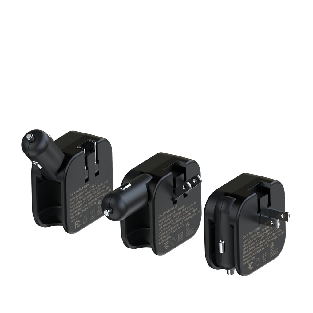Texas Rangers Keyscaper 2-in-1 USB A/C Charger