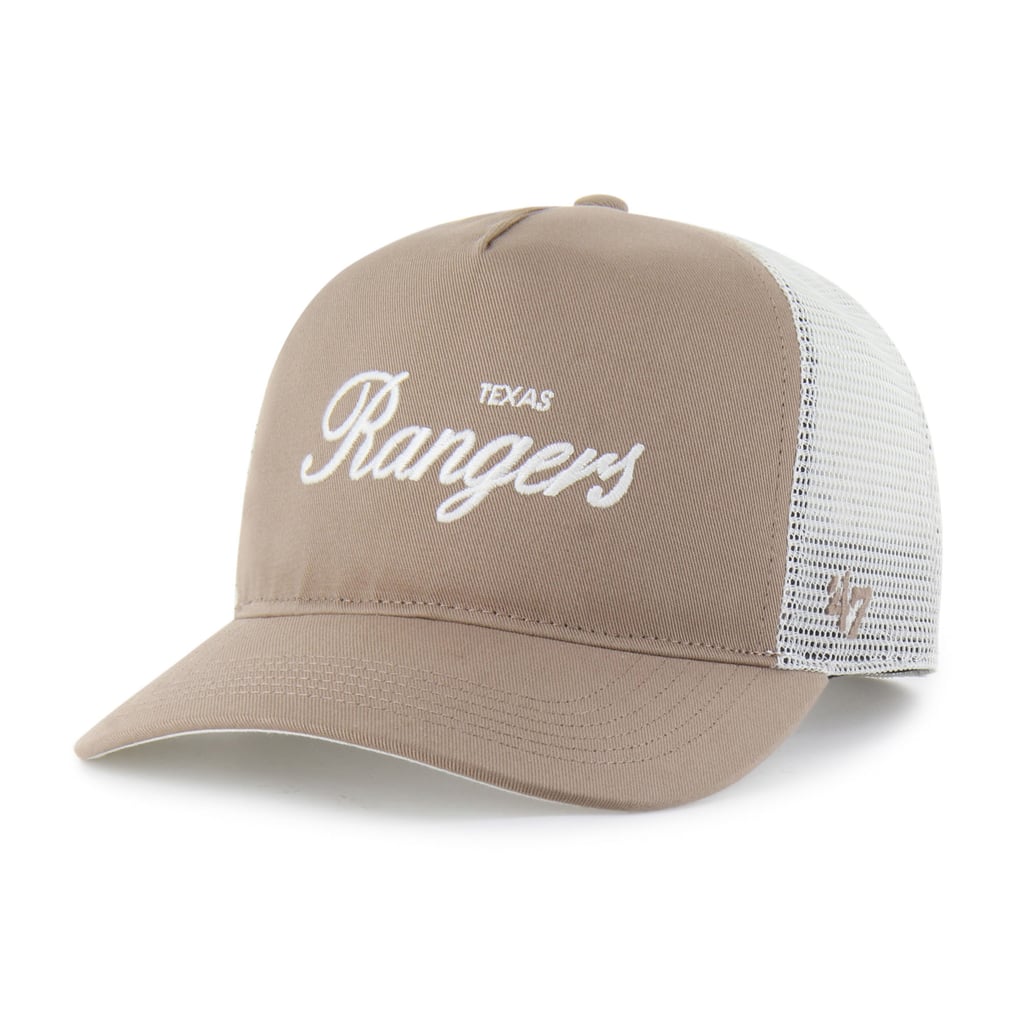  Texas Rangers '47 Foundational Mesh Hitch Adjustable Hat - Brown