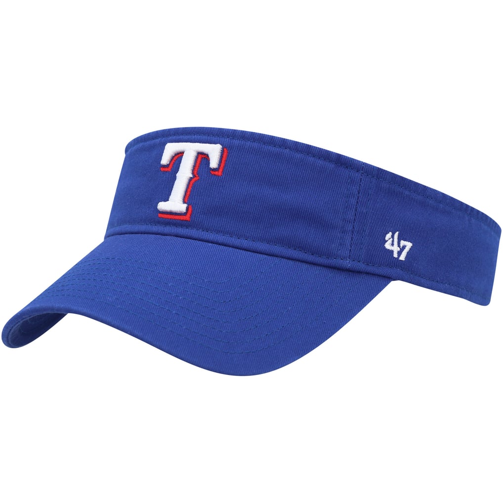 Texas Rangers '47 Clean Up Adjustable Visor - Royal