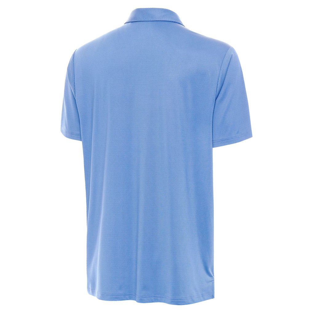  Texas Rangers Antigua Eclipse Polo - Powder Blue