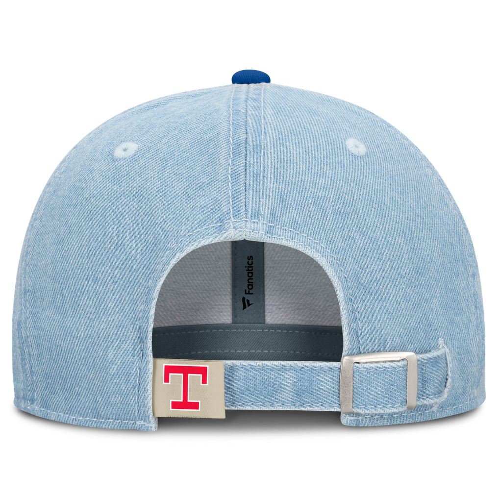  Texas Rangers Fanatics Retire Adjustable Hat - Denim