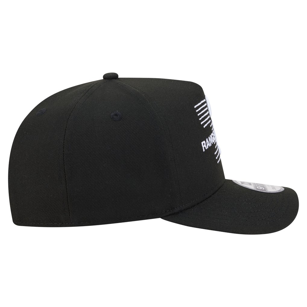  Texas Rangers New Era Motion A-Frame 9FIFTY Snapback Hat - Black