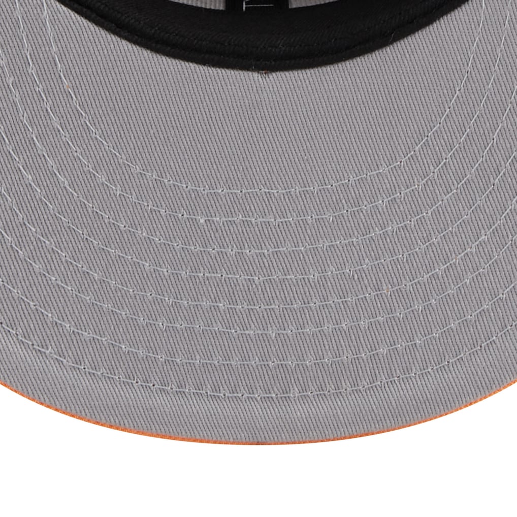 Texas Rangers New Era Spring Color Basic Two-Tone 59FIFTY Fitted Hat - Brown/Orange