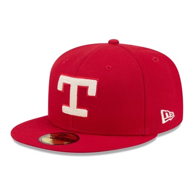 Texas Rangers New Era 2026 City Connect 59FIFTY Fitted Hat - Red