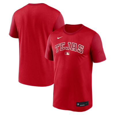 Texas Rangers Nike 2026 City Connect Authentic Collection Legend Dri-FIT T-Shirt - Red