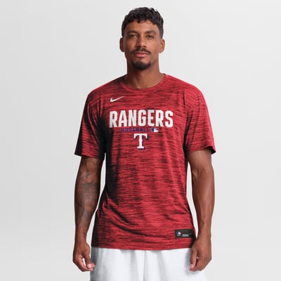 Texas Rangers Nike Authentic Collection Velocity Dri-FIT T-Shirt - Red