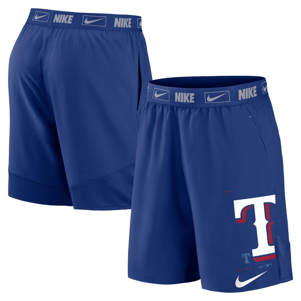 Texas Rangers Nike Bold Express Performance Shorts - Royal