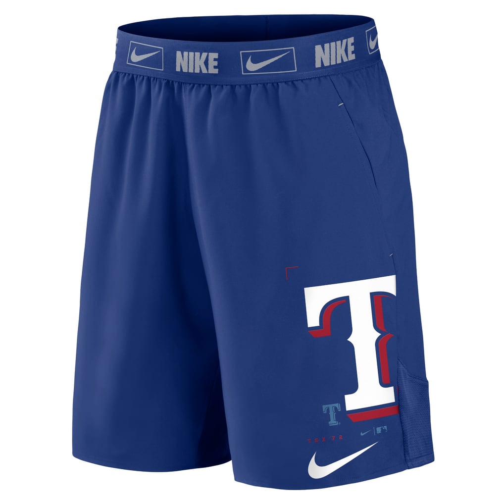 Texas Rangers Nike Bold Express Performance Shorts - Royal