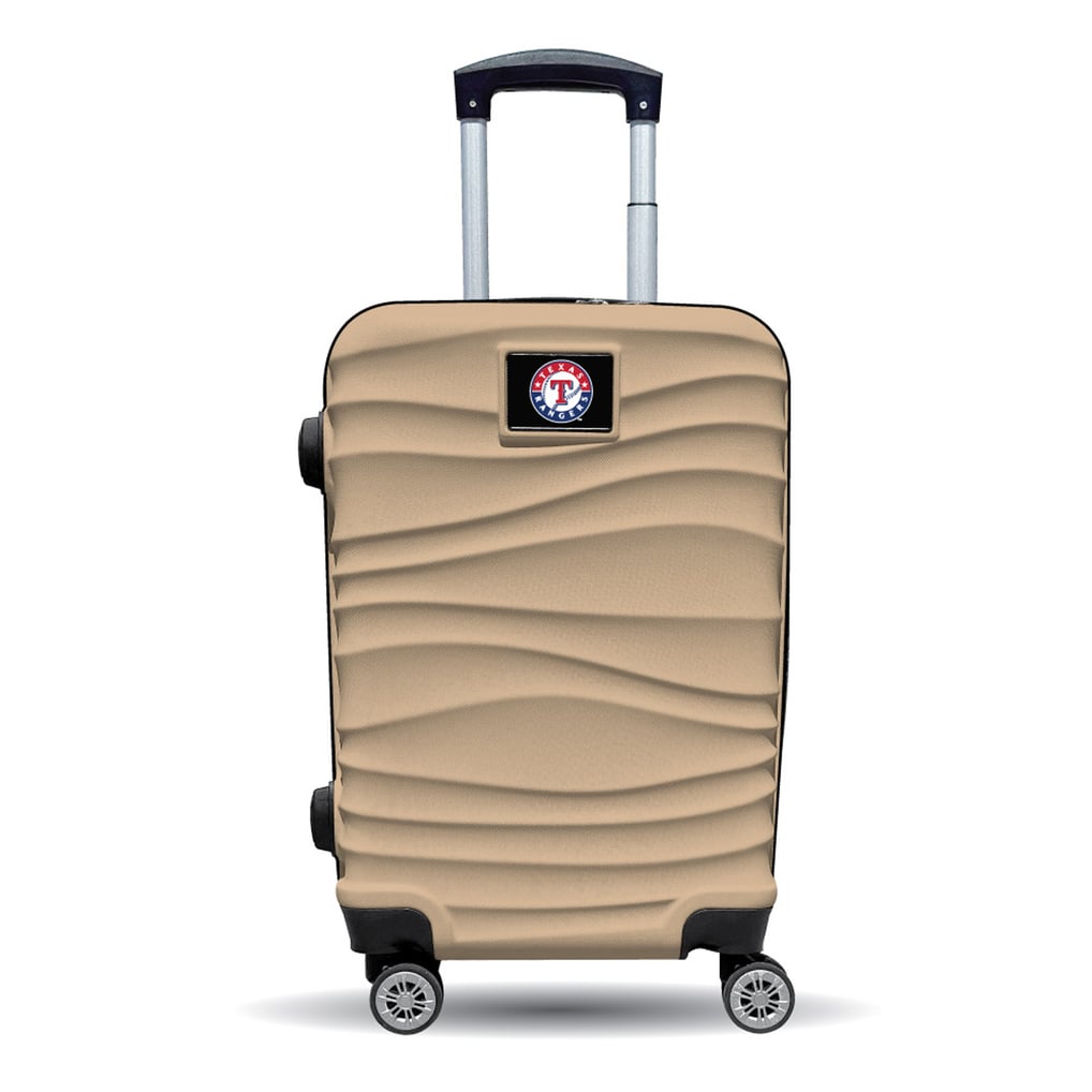Texas Rangers MOJO Tan Color Blitz Carry-On Hardcase Spinner Luggage
