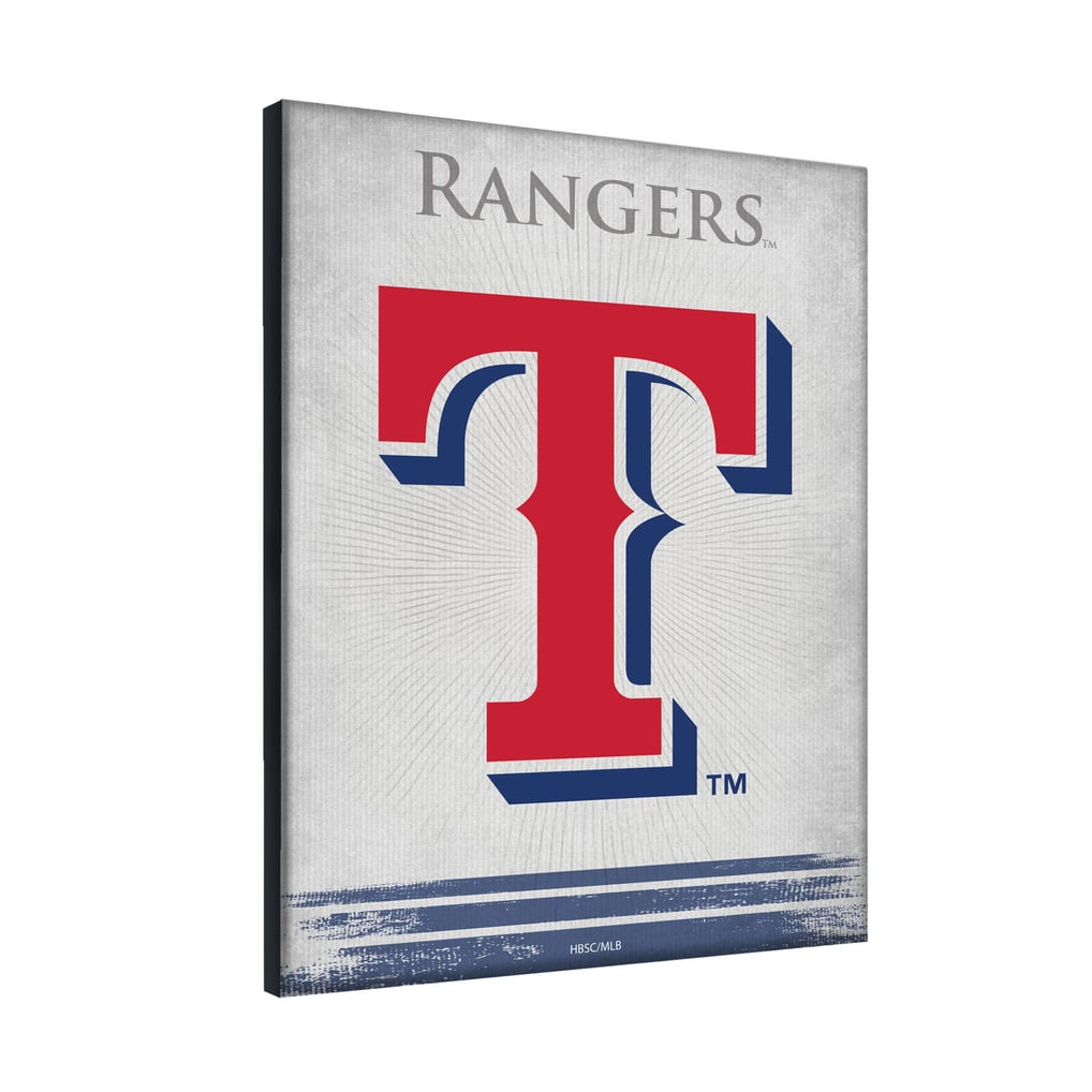 Texas Rangers 24" x 32" Splash Canvas Wall Art