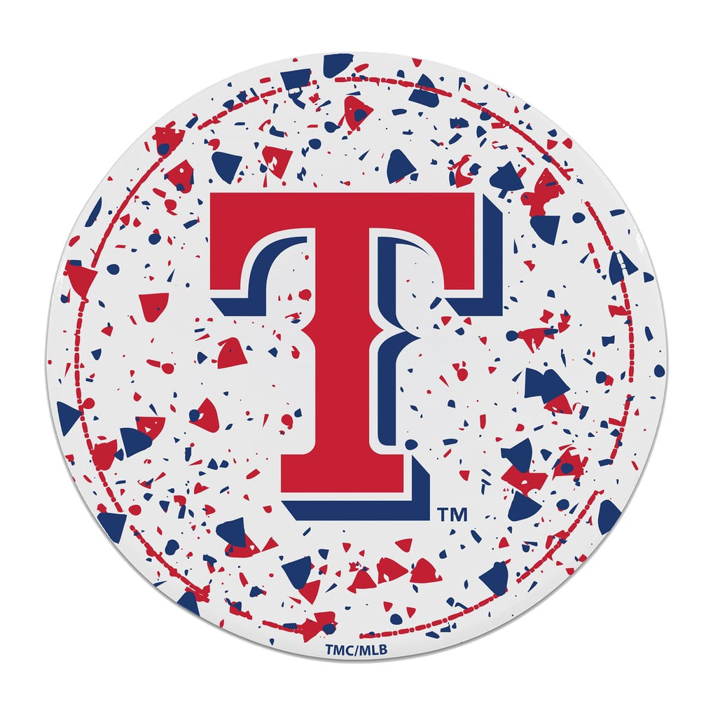 Texas Rangers The Memory Company Circle Ceramic Coaster Set
