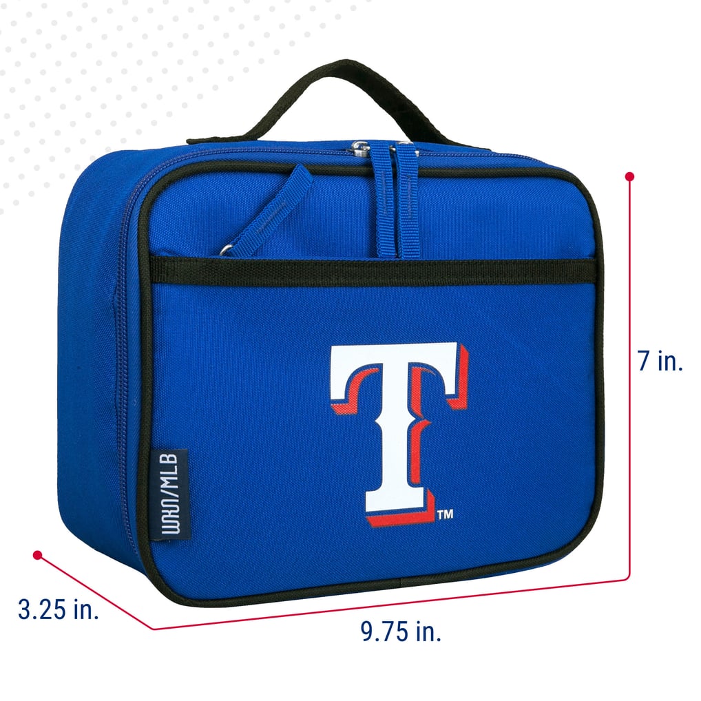  Texas Rangers Wildkin Lunch Box & Backpack 2-Piece Set