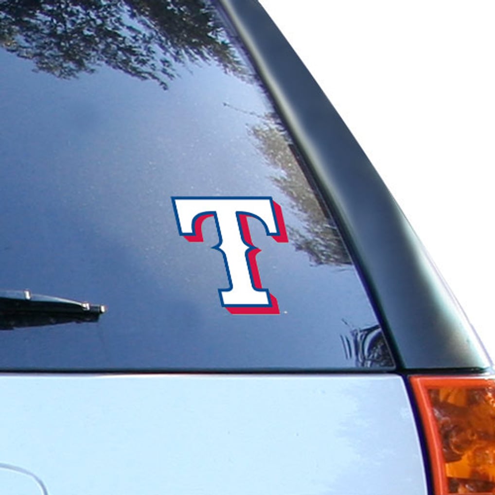 WinCraft  Texas Rangers 8" x 8" Color Car Decal