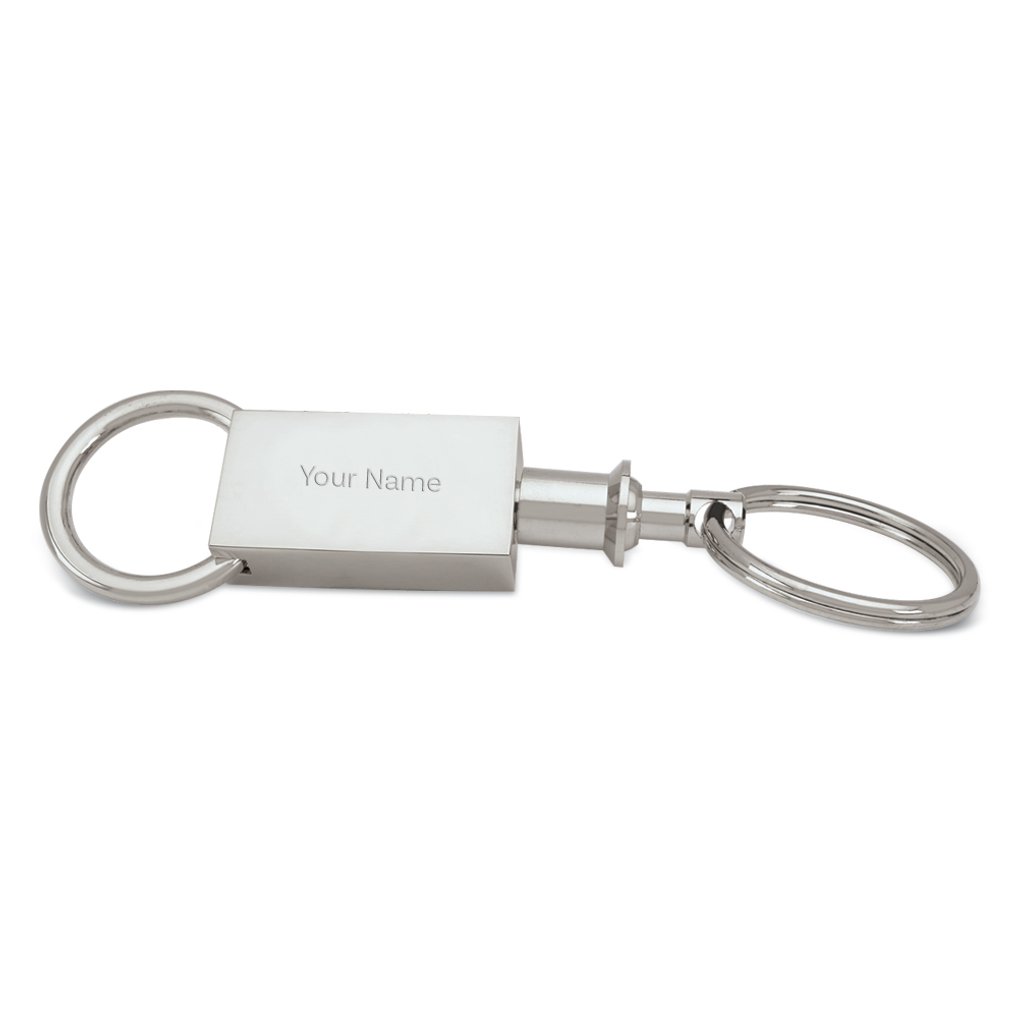 Texas Southern Tigers Personalized Key Ring - Silver