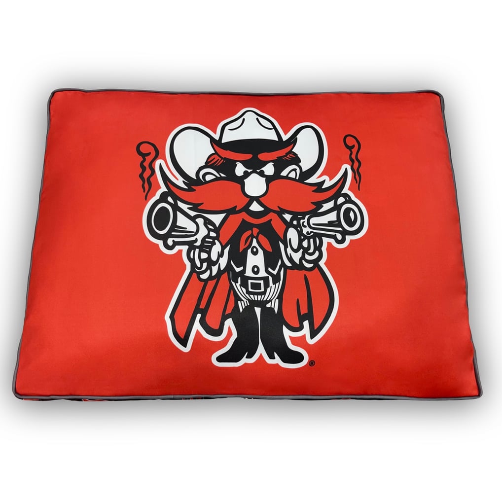  Texas Tech Red Raiders 34" x 42" Pillow Top Pet Bed