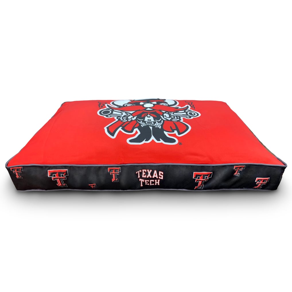  Texas Tech Red Raiders 34" x 42" Pillow Top Pet Bed