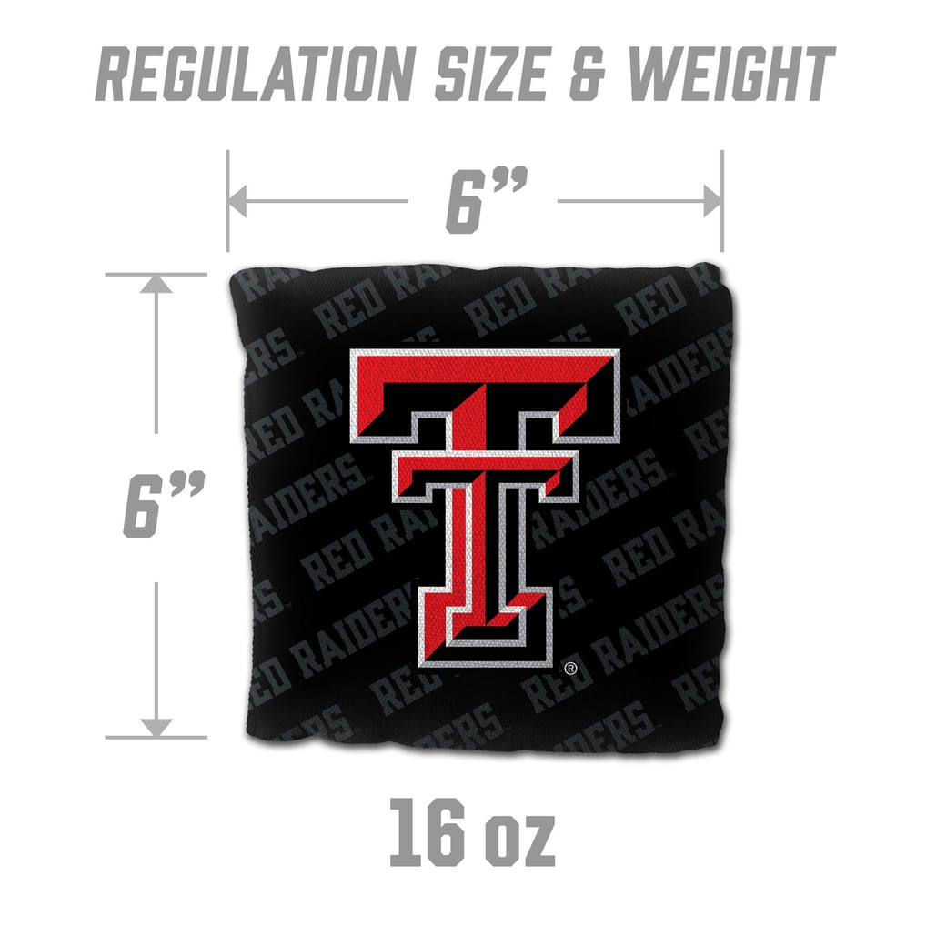 Texas Tech Red Raiders IDNA Four-Piece Cornhole Bag Set