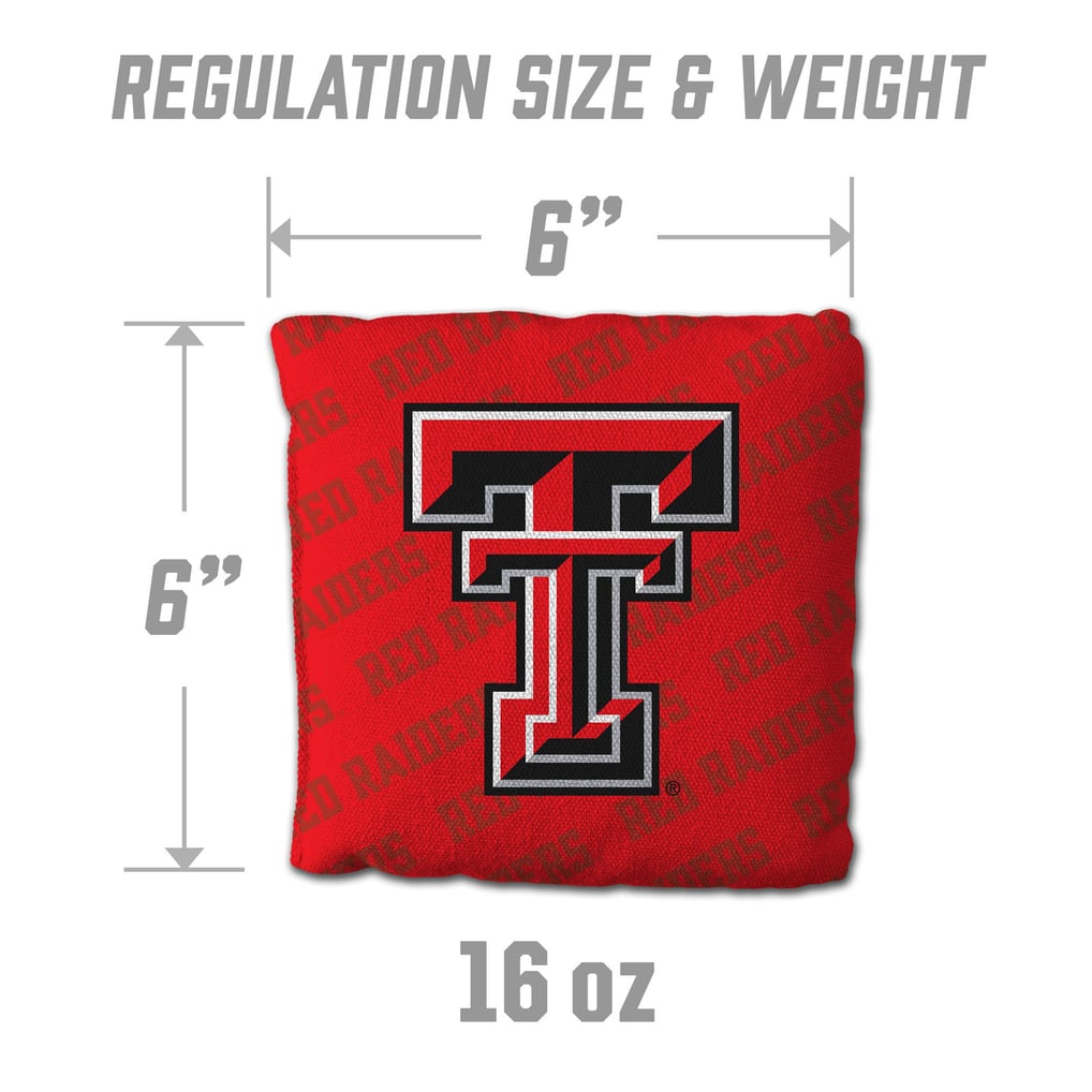 Texas Tech Red Raiders IDNA Four-Piece Cornhole Bag Set