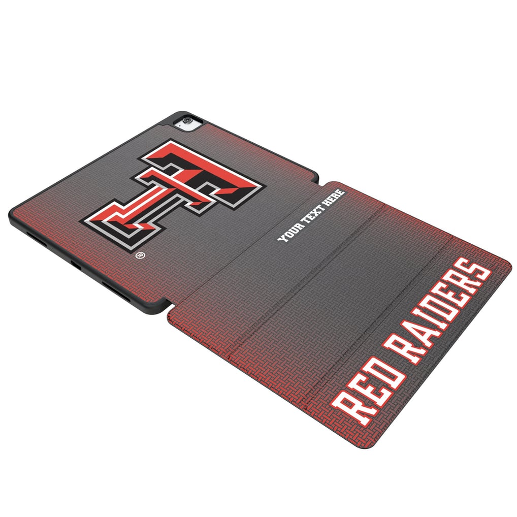 Texas Tech Red Raiders Keyscaper Personalized Linen iPad Tablet Case