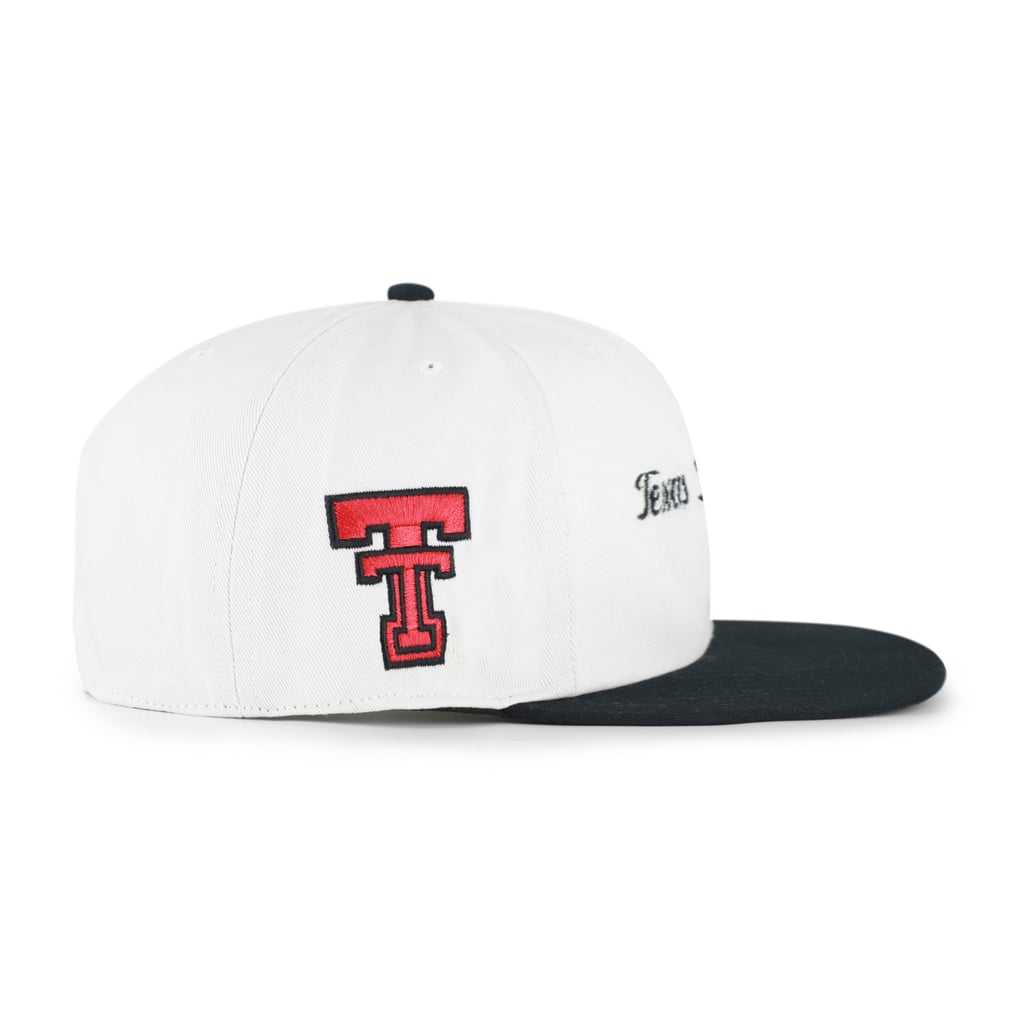 Texas Tech Red Raiders '47 Script Stack Relaxed Captain Adjustable Hat - White/Red
