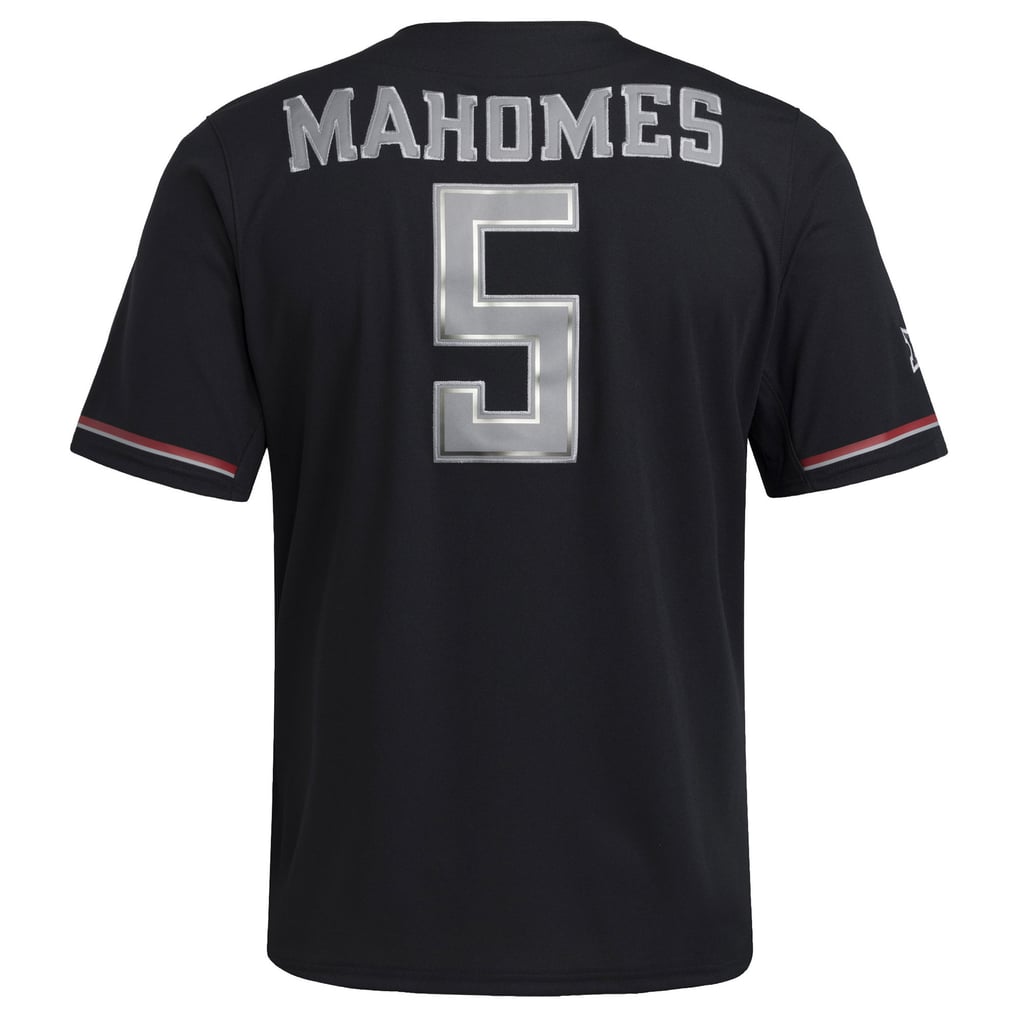Patrick Mahomes Texas Tech Red Raiders adidas Replica Baseball Jersey - Black