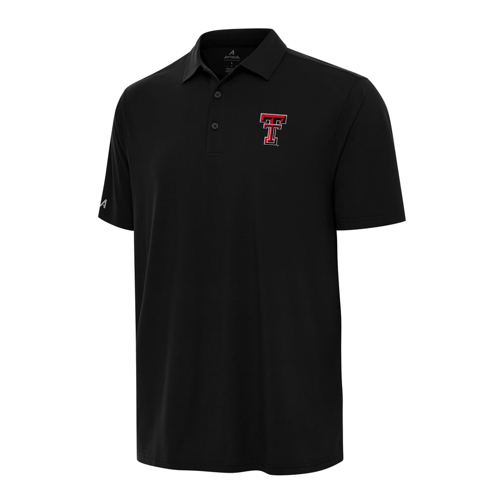 Texas Tech Red Raiders Antigua Era Polo - Black