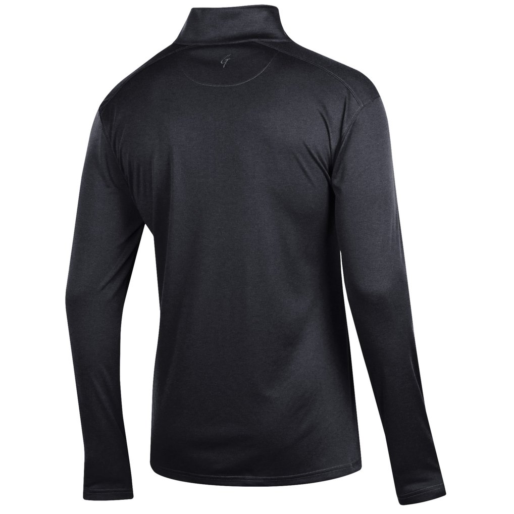 Texas Tech Red Raiders Classic Jacquard Quarter-Zip Pullover Top - Black