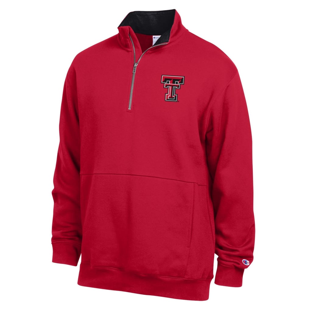  Texas Tech Red Raiders Champion Fleece Quarter-Zip Pullover - Red