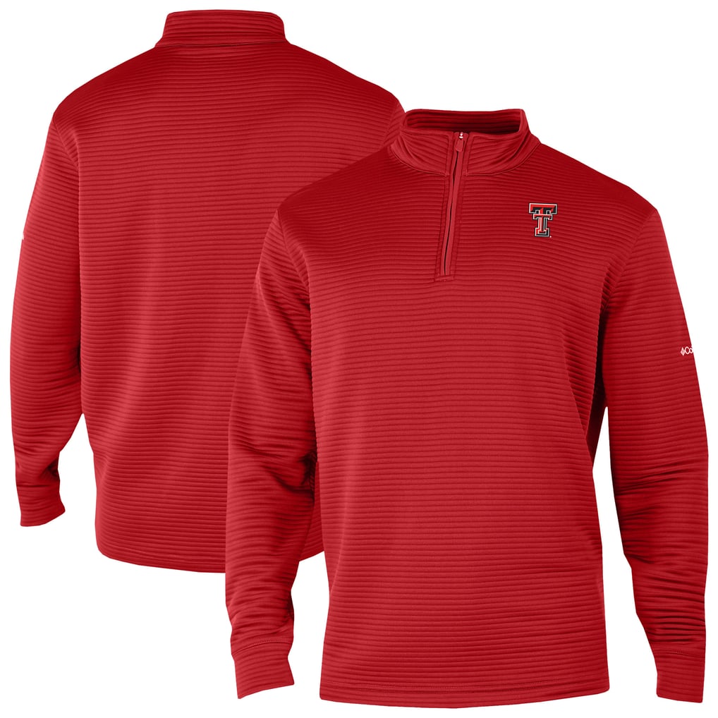 Texas Tech Red Raiders Columbia Omni-Wick Pack It Up Quarter-Zip Pullover - Red