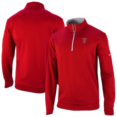Texas Tech Red Raiders Columbia Omni-Wick Wickham Hills Quarter-Zip Top - Red