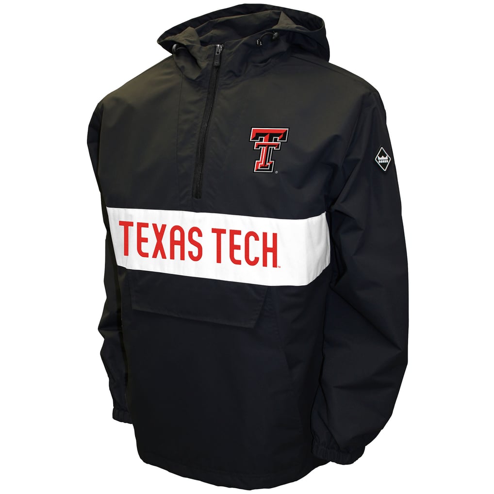 Texas Tech Red Raiders Franchise Club Alpha Anorak Half-Zip Jacket - Black