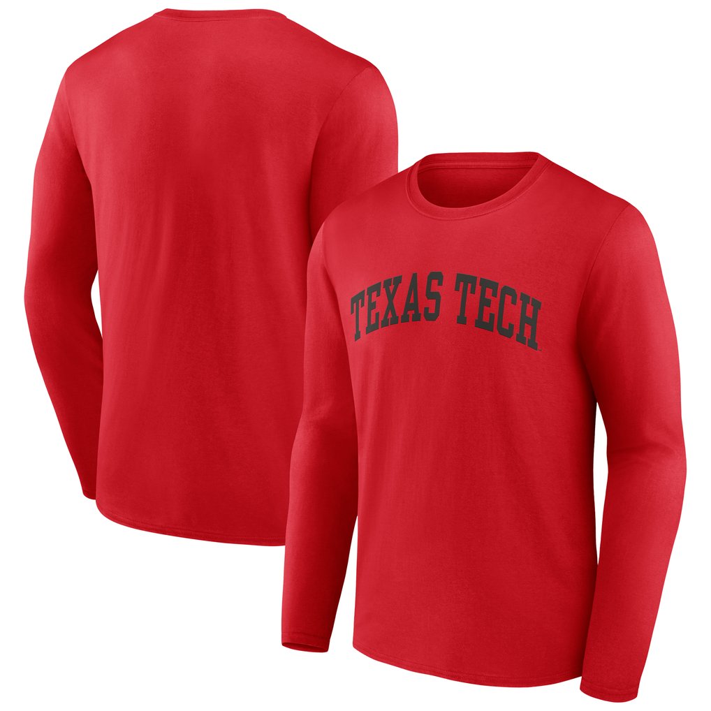 Texas Tech Red Raiders Arch Long Sleeve T-Shirt - Red