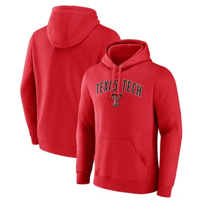 Texas Tech Red Raiders Engage Arch Pullover Hoodie - Red