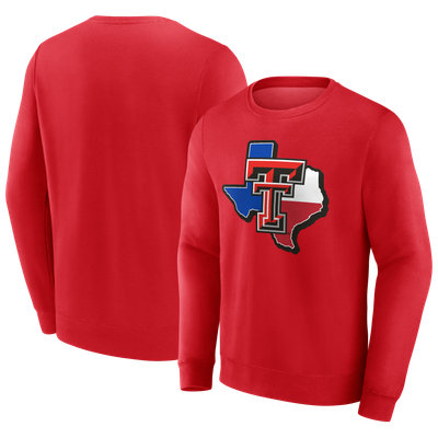 Texas Tech Red Raiders Once and Always Fleece Pullover Sweatshirt - Red