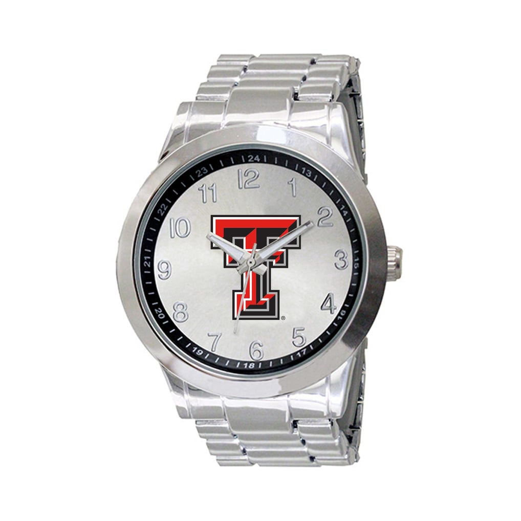 Texas Tech Red Raiders Integris Stainless Steel Watch - Silver