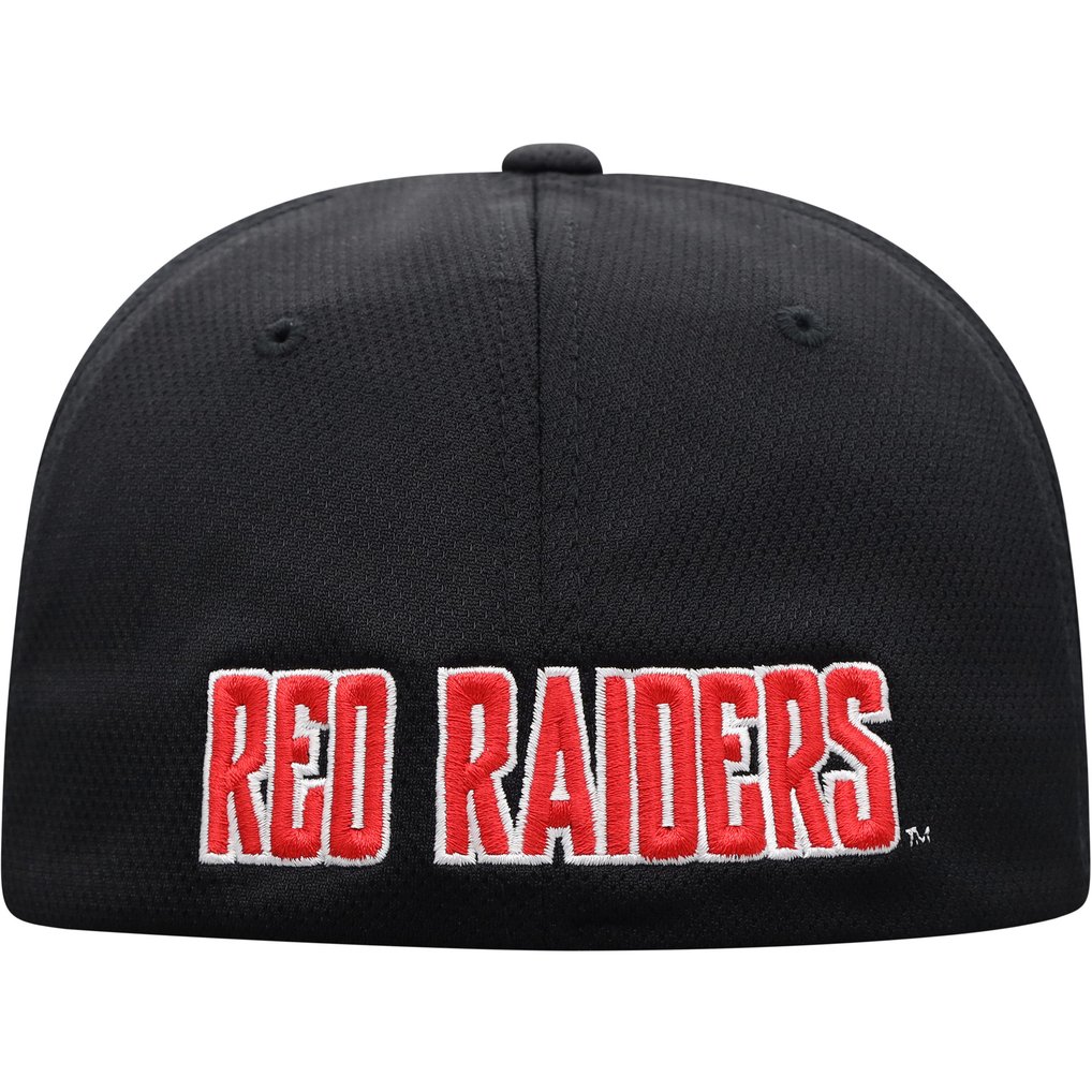 Texas Tech Red Raiders Top of the World Reflex Logo Flex Hat - Black