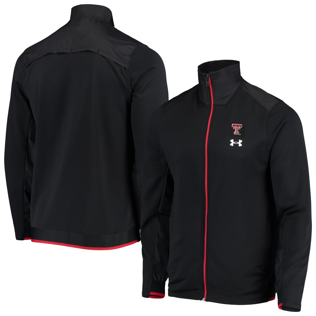 Texas Tech Red Raiders Under Armour 2021 Sideline Command Full-Zip Jacket - Black