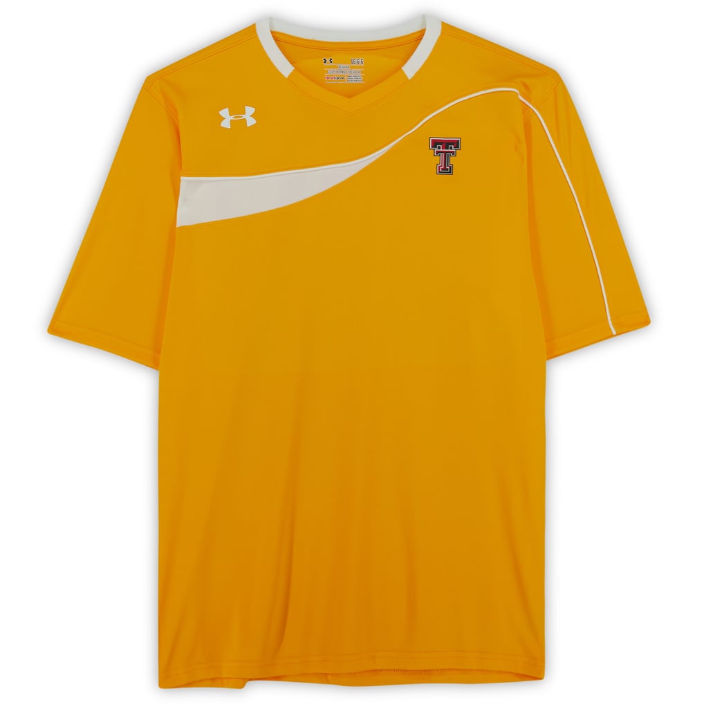 Texas Tech Red Raiders Fanatics Authentic Team-Issued Yellow Jersey from the Athletics Program