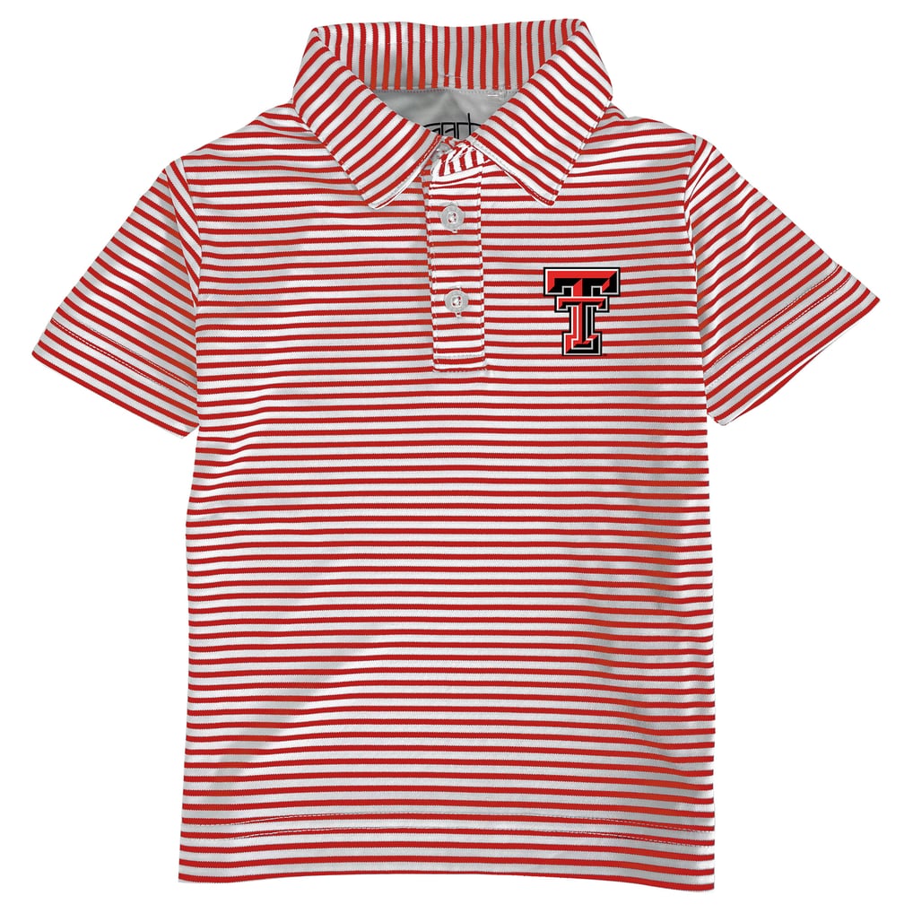  Texas Tech Red Raiders Garb Toddler Carson Polo - Red