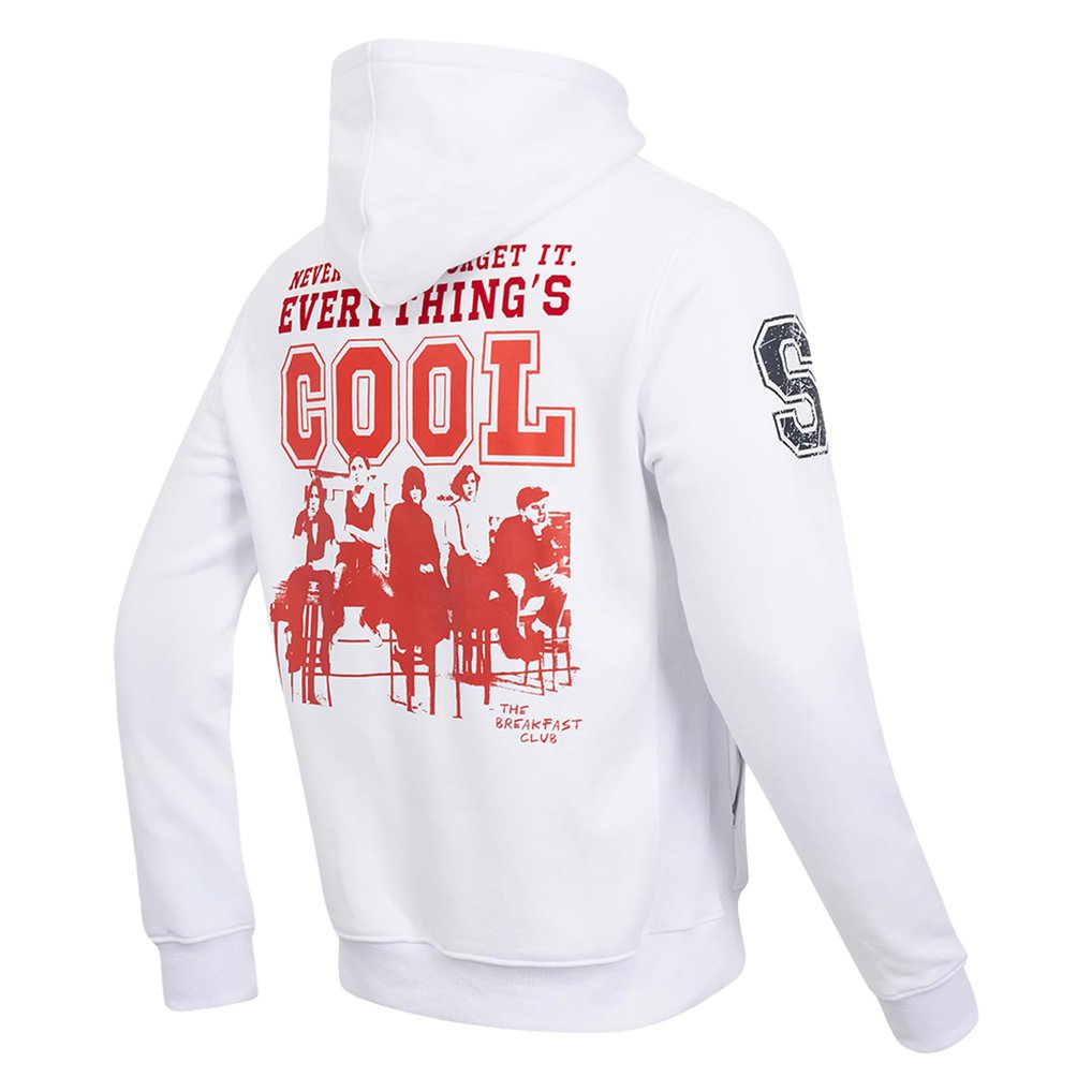  The Breakfast Club Freeze Max Everything's Cool Pullover Hoodie - White