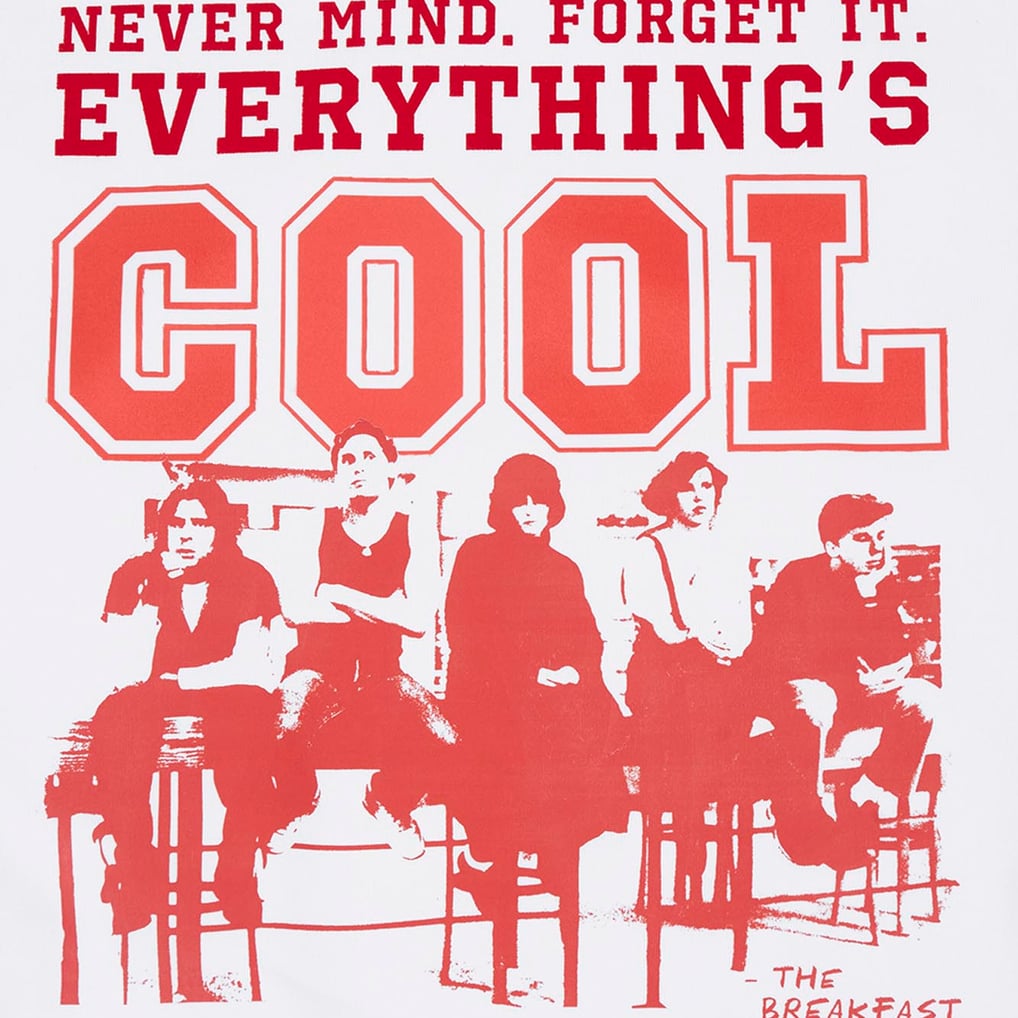  The Breakfast Club Freeze Max Everything's Cool Pullover Hoodie - White