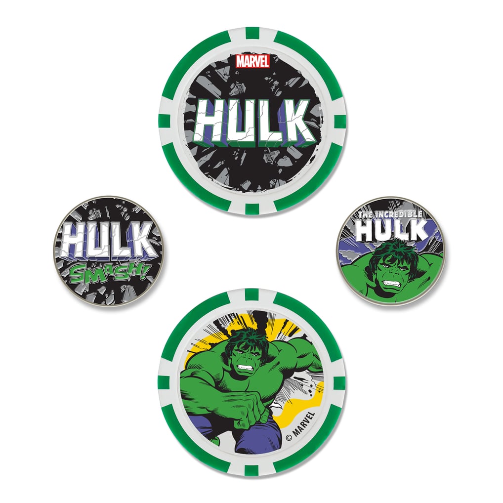 The Hulk WinCraft 4-Pack Ball Marker Set