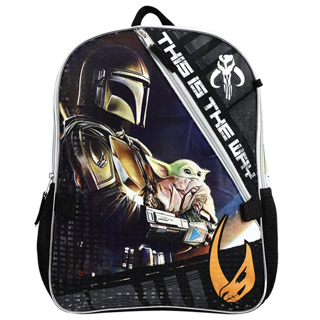 The Mandalorian BIOWORLD 5-Piece Backpack Set